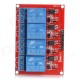 Placa 4 relés para Arduino compatible