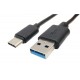 USB A 3.0 a USB C 3.1, 2,0m