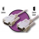 Cable extensión DB9M/DB9H 1,8m.conex.1:1